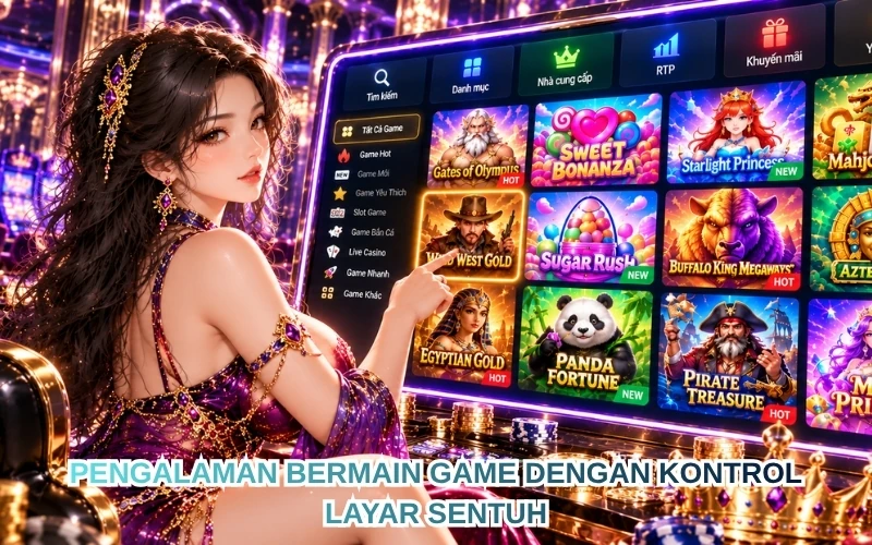 Melon789 Mobile: Bermain Game Online melalui Perangkat Seluler 3 Pengalaman Bermain Game dengan Kontrol Layar Sentuh